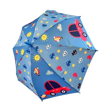 Paraply Barn Bil Blå Totes.