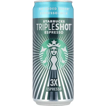 Kaffedryck Tripleshot Espresso Osötat 300ml Starbucks®.