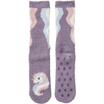 Socka 1p enhörning lila 35/39 mywear.