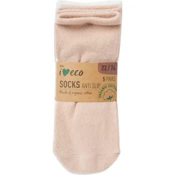 Babysocka Paris 5p Rosa Mix 19/21 ICA I love eco.