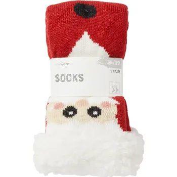 Socka Santa 1p röd 35/39 mywear.