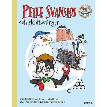 Pelle Svanslös och skidtävlingen.