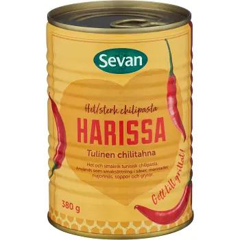 Harissa Het Chilipasta 380g Sevan.