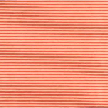 Julpapper Röd rand ribb 0,54x5m.