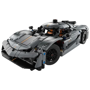 LEGO Technic Koenigsegg Jesko Absolut grå Hyperbil 42173.
