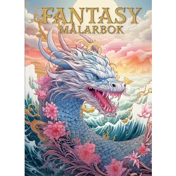 Fantasy målarbok.