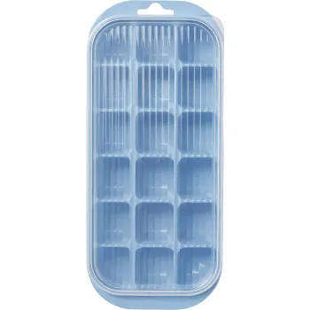 Islåda med lock blandade färger.