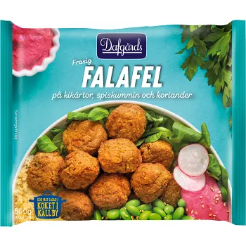 Frasig falafel 500g Dafgård.