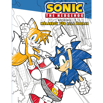 Sonic the Hedgehog : Målarbok för alla åldrar.