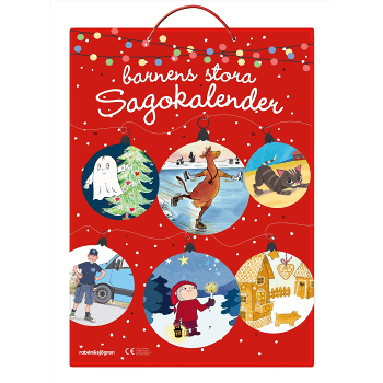 Barnens stora sagokalender : Adventskalender med 24 miniböcker.