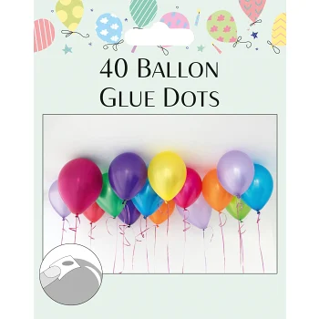 Ballongtejp 40st Happy Party.