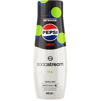 Pepsi Max Lime 440ml Sodastream.