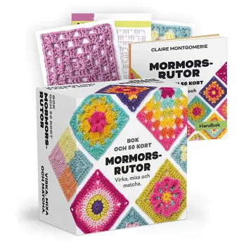 Mormorsrutor Bok och 50 kort : Virka, mixa och matcha.