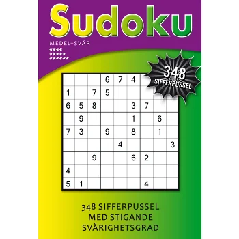 Sudoku medel-svår (lila).