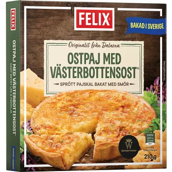 Västerbottensostpaj 210g Felix.