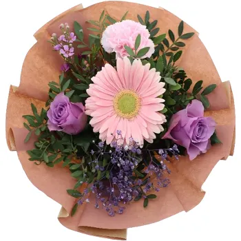 Bukett Morsdag kompakt 35cm.