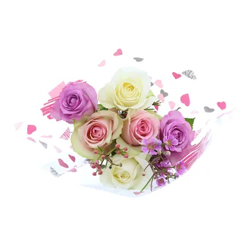 Bukett Underbar medium 40cm.