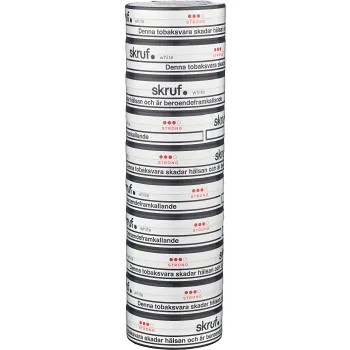 Skruf no.23 White Strong Stock.