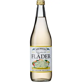 Mousserande Fläder 63cl Brunneby.