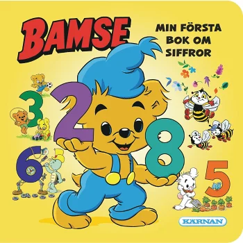 Bamse Min första bok om siffror.