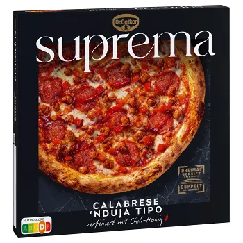 Pizza Suprema calabrese nduja 520g Dr.Oetker.