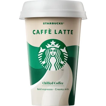 Iskaffe Caffe latte 220ml Starbucks®.