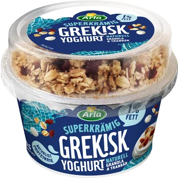 Grekisk Yoghurt med granola 200g Arla®.