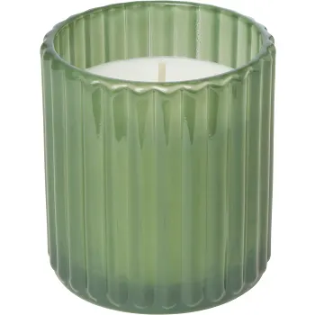 Fylld ljuslykta Dusty grön.