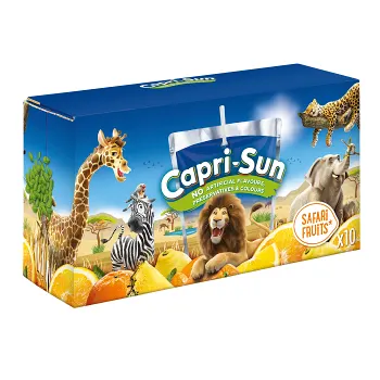 Fruktdryck Safari Fruit 10-p 200ml Capri-Sun.