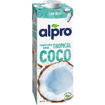 Kokos &amp; risdryck Original 1l Miljömärkt Alpro.