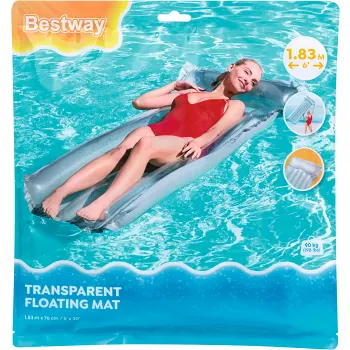 Madrass transparent 183x76 Bestway.