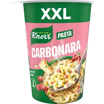 Pasta Snack Pot Carbonara 92g Knorr.