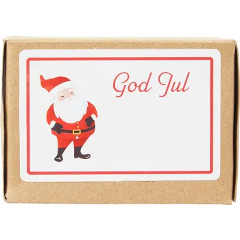 Juletiketter Claus 50 st.