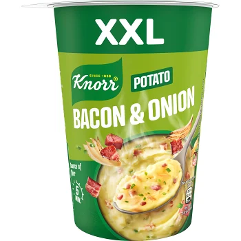 Snack Pot Bacon &amp; Onion 76g Knorr.