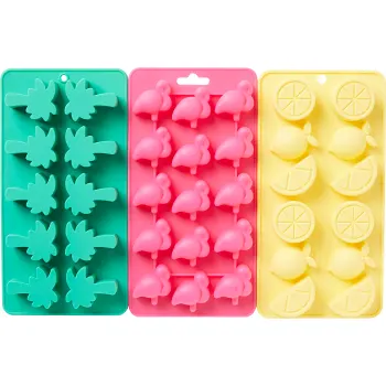 Iskuber Figurer blandade färger 1-p ICA.