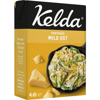 Pastasås Mild Ost 4dl Kelda.