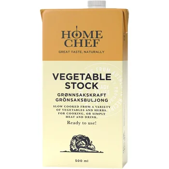 Grönsaksbuljong Home Chef 500ml Salsus.