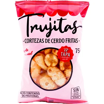 Trujitas Fläsksvål 75g Tapa Aperitivos.