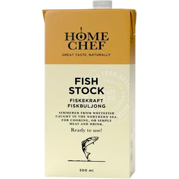 Fiskbuljong Home Chef 500ml Salsus.