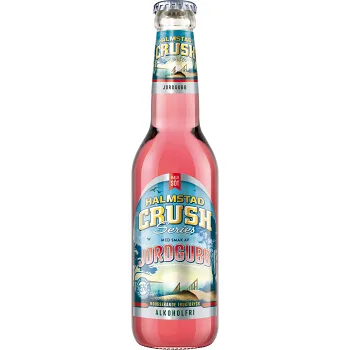 Cider Jordgubb Alkoholfri 33cl Halmstad crush.