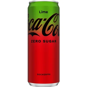 Läsk Cola Lime Zero 33cl Coca-Cola.
