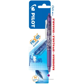 Penna Frixion Clicker Violett Pilot.