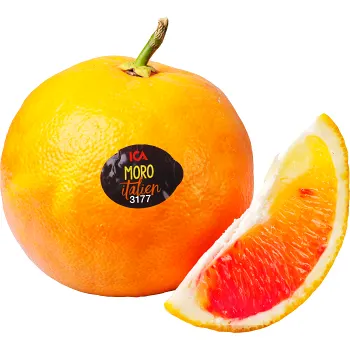 Blodapelsin Tarocco ca 250g Klass 1 ICA.