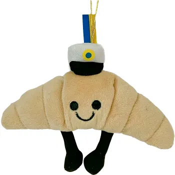 Studentmjukis Croissant 13cm Festive.