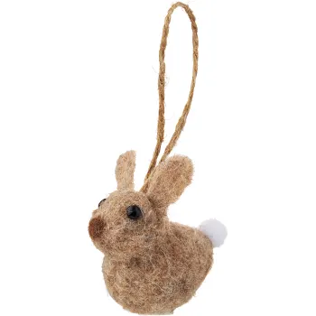 Hänge 5cm ullkanin brun Nordic Season.