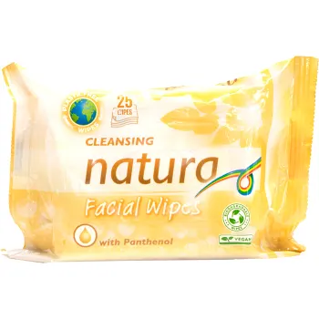Våtservett Facial Wipes Panthenol 25-p NATURA.