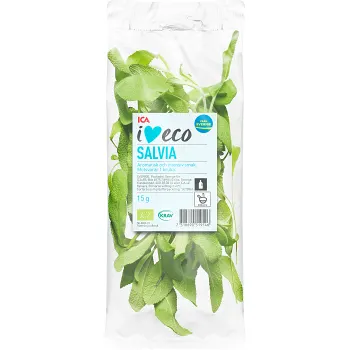 Salvia flowpack 15g Ekologisk Klass 1 ICA I love eco.