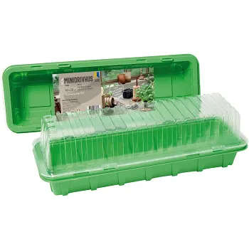 Minidrivhus med fönster ICA Garden.