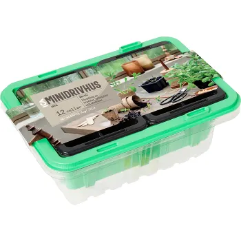 Minidrivhus Krukinsatser 12 ICA Garden.