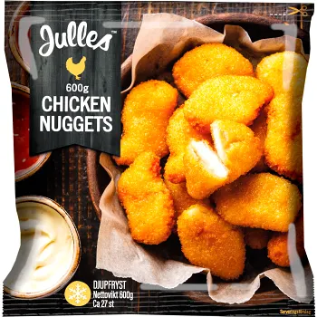 Chicken Nuggets 600g Julles.